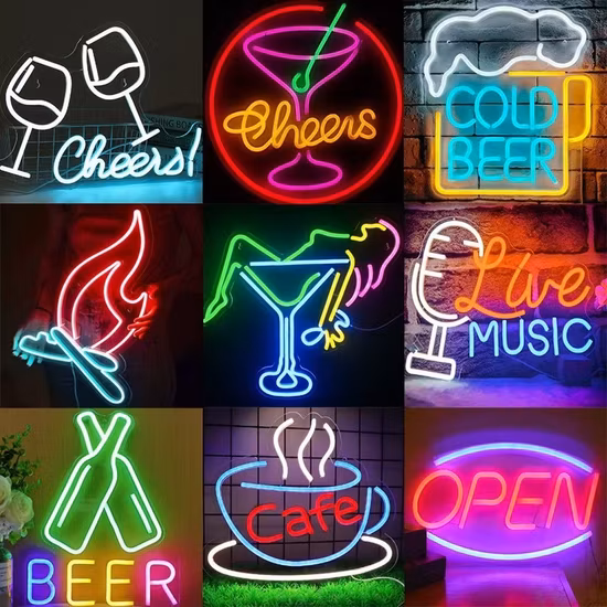 卸売中国工場クールな手作りカスタマイズホーム言葉ウェディングライト良い雰囲気のみ寝室 LED 装飾ネオンサイン