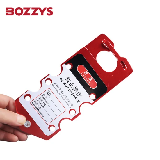 Bozzys プロフェッショナル工場合金アルミニウム ハスプ ロックアウト タグアウト